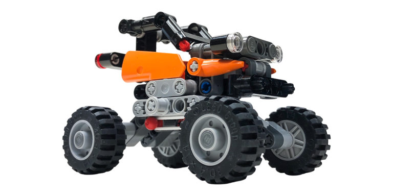 最迷你的四輪獨立懸吊 – LEGO 42001