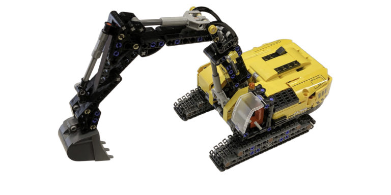 Heavy-Duty Lego Excavator Unboxing