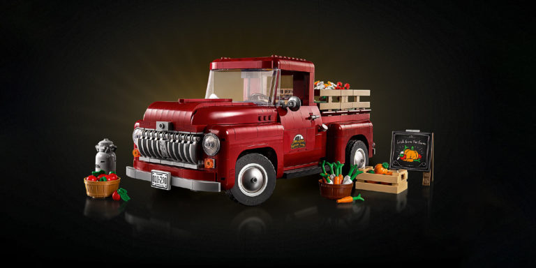 Build Lego Pickup Truck – 樂高皮卡開箱