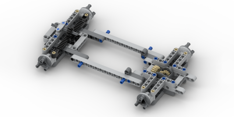 樂高 MOC 車底盤 – LEGO Technic Chassis MOC