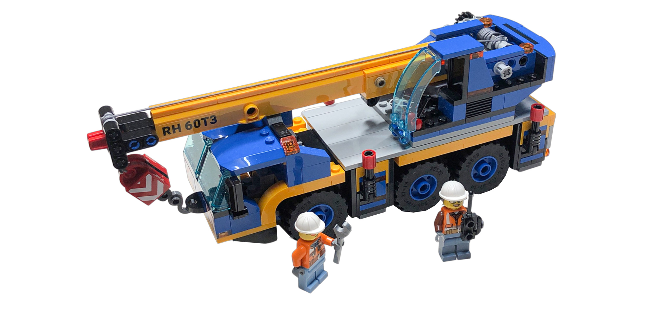 LEGO Mobile Crane - 2022 城市系列新品開箱- 關於樂高二三事