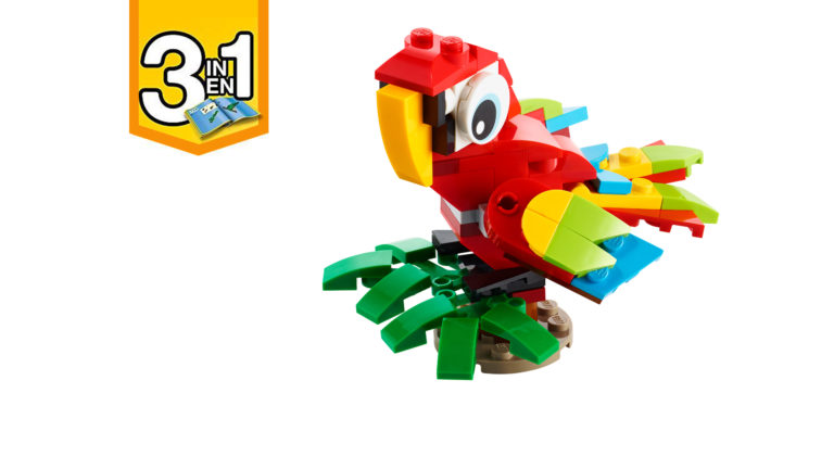 LEGO Parrot – 不能錯過的三合一