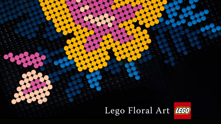 樂高玩色彩 – LEGO Floral Art Unboxing