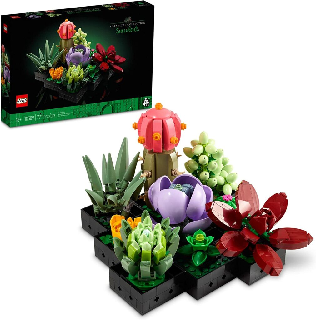 Lego Succulents

